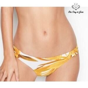 Bcbgmaxazria Palm Leaf Bikini Bottom Swimsuit Size 10